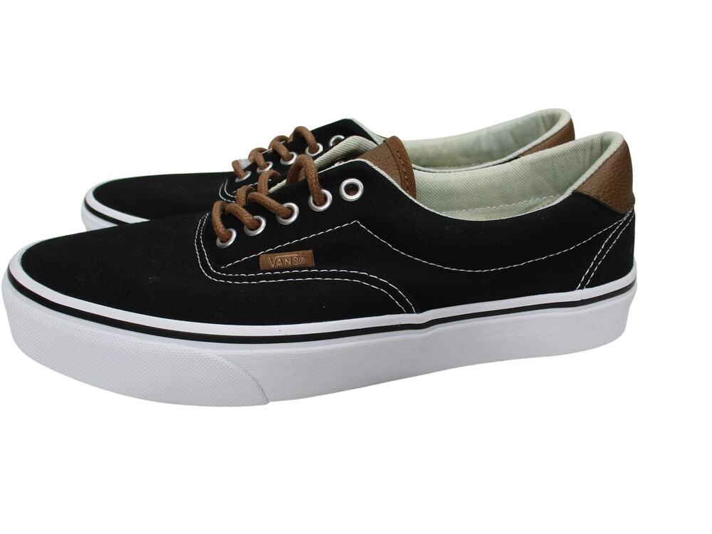 Vans Shoes Mens Sz 8.5 Womens Sz 10 Skate Classic Canvas Lace Sneakers Black
